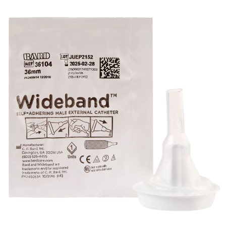 Bard WideBand Male External Catheters