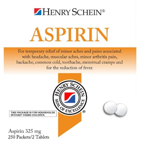 Henry Schein Aspirin Tablets