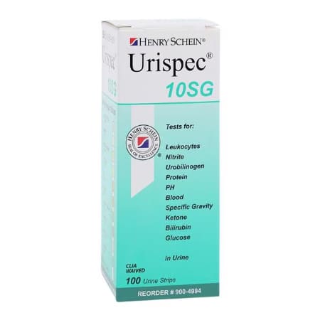 Henry Schein Urispec 10SG Urine Strips
