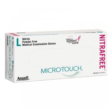 Micro-Touch NitraFree Nitrile Exam Gloves
