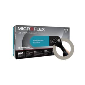 Microflex MidKnight Touch Nitrile Exam Gloves